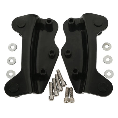 Black Detachable Mounting Rack Docking Kit for Harley Touring (2009 - 2013)