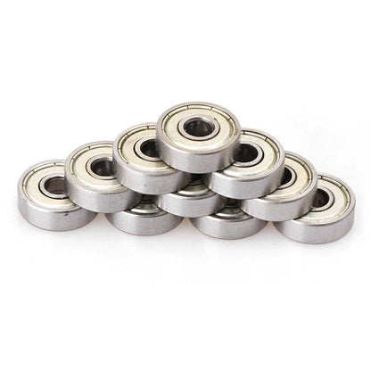 10x 6mm Deep Groove Ball Bearings for Linear Motion Applications