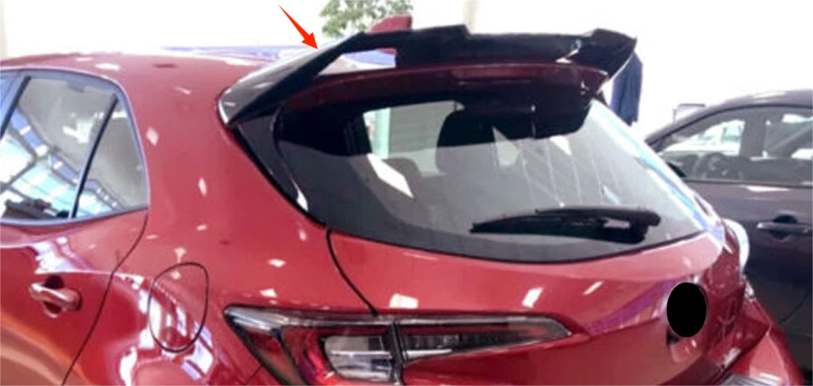 Rear Boot Spoiler Glossy Black Wing for Toyota Corolla Hatchback (2019-2024)