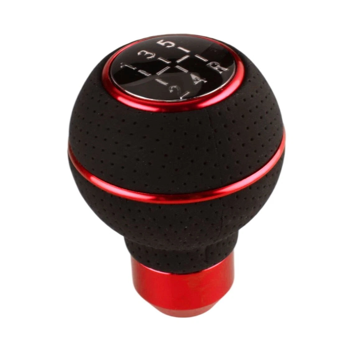 Red Manual Gear Shift Knob