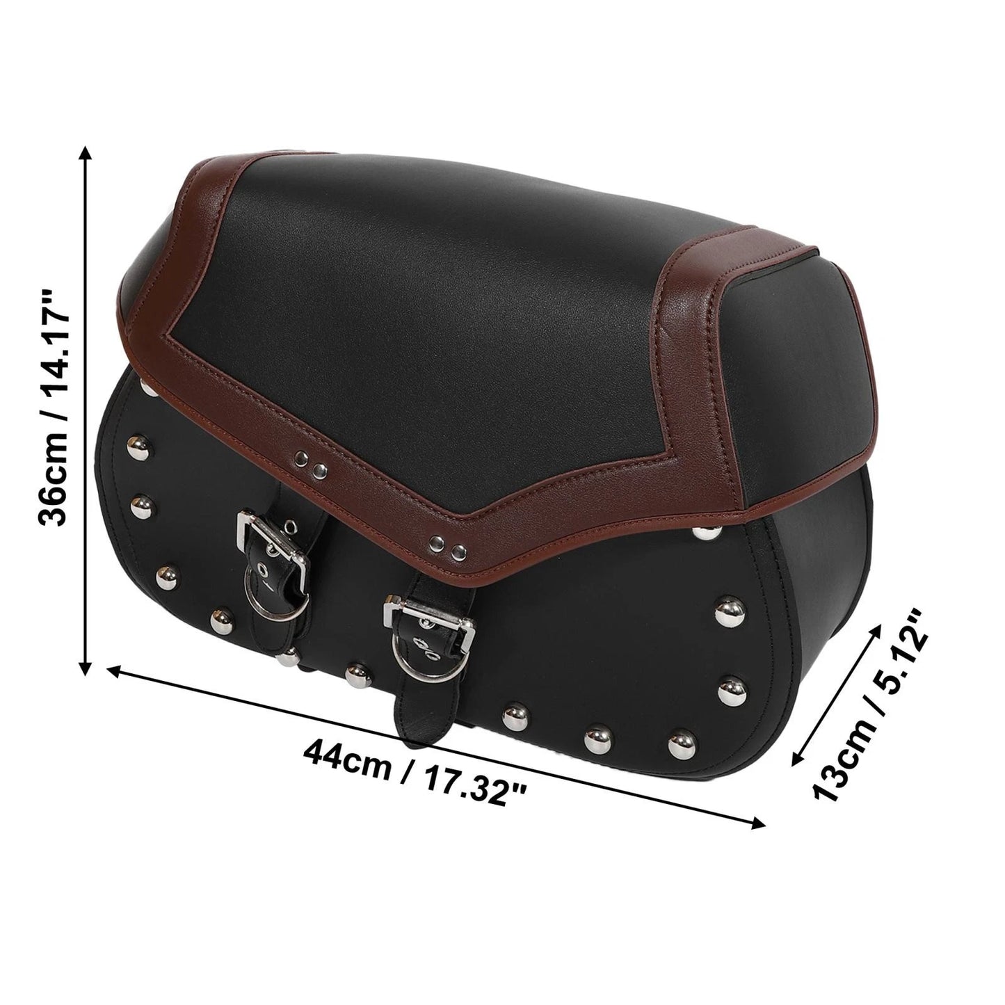 1 Pair Saddlebag Handlebar Bags for Motorbike