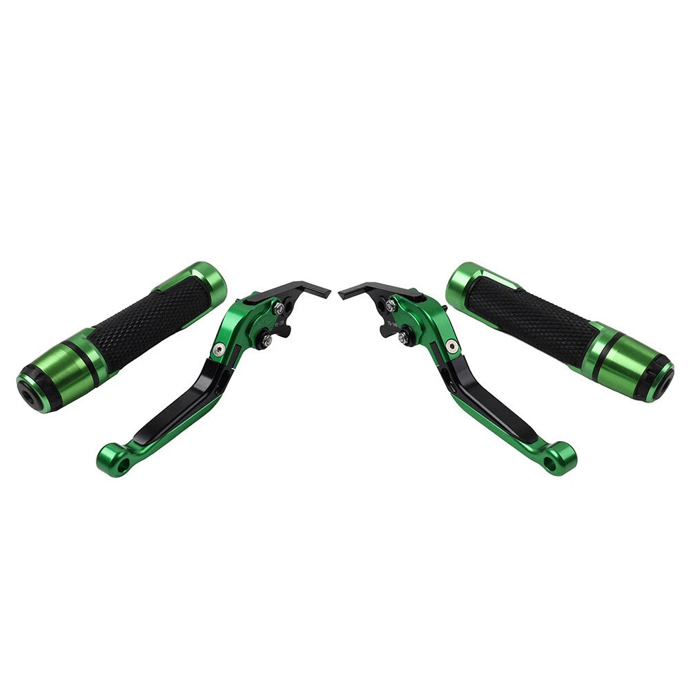 Green Extendable Brake Clutch Levers for Honda CBR125R CBR150R (2004-2023)