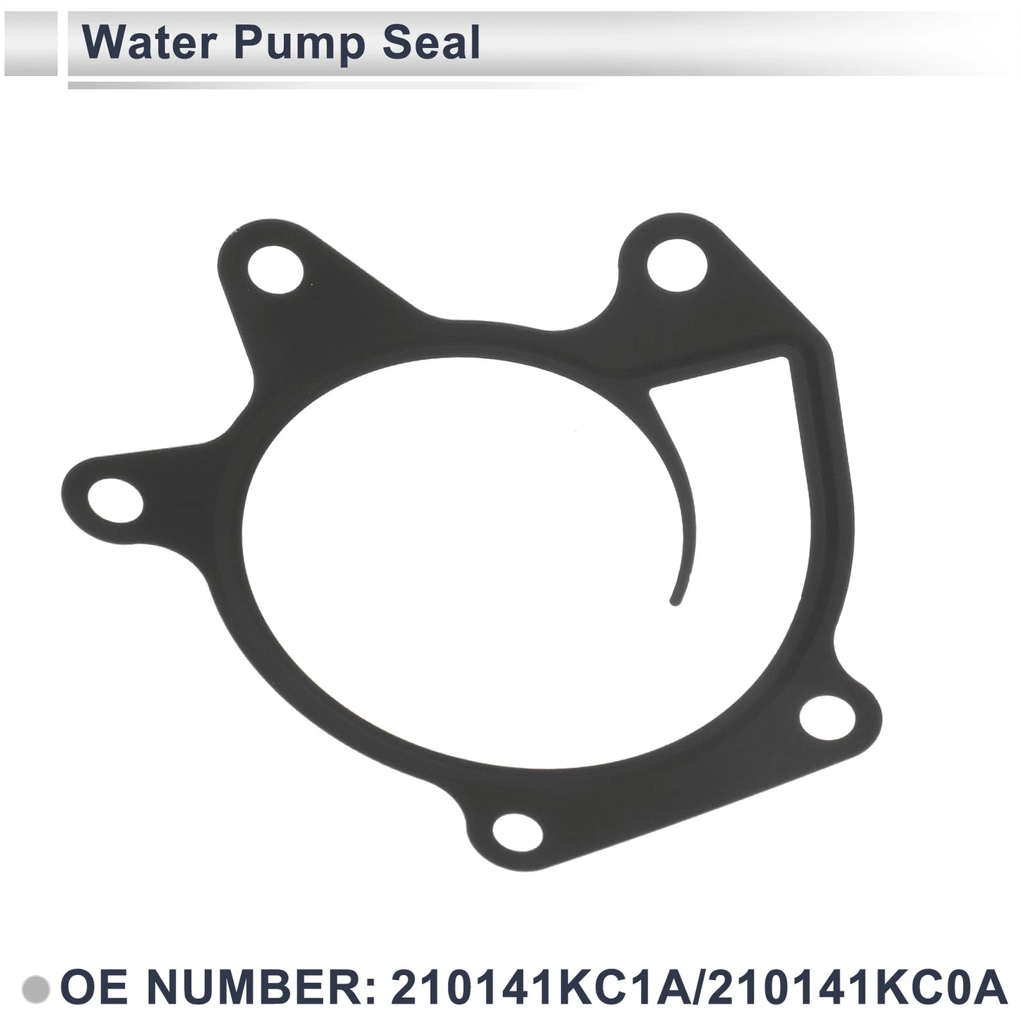 Water Pump Gasket for Nissan Juke (2011-2017) Rubber 1Pc