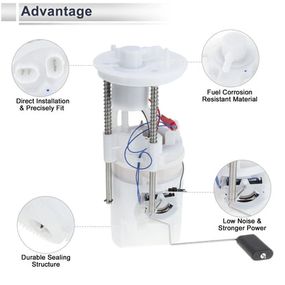 Fuel Pump Assembly for BMW X5 E70 (2007-2010) 3.0L L6