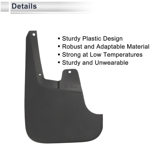 Mud Flaps Splash Guards 1 Set for Isuzu D-MAX 4 Doors (2010-2020)
