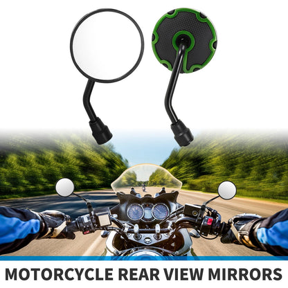 Rear View Mirrors / M10 / Round Shape Handlebar Mirrors for M10