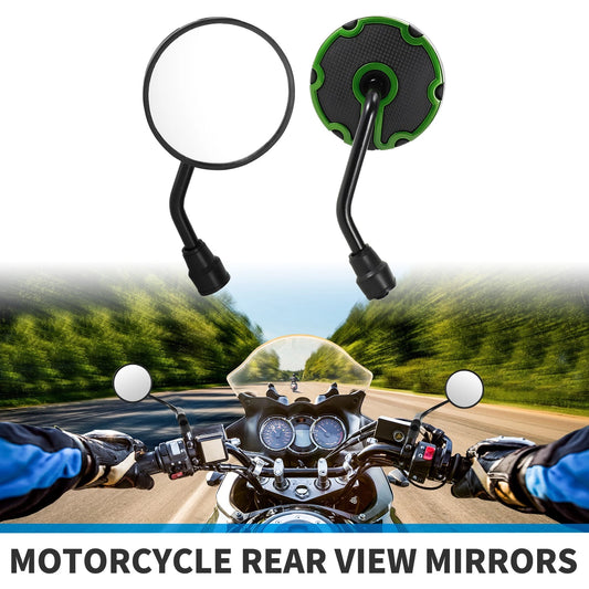 Rear View Mirrors / M10 / Round Shape Handlebar Mirrors for M10