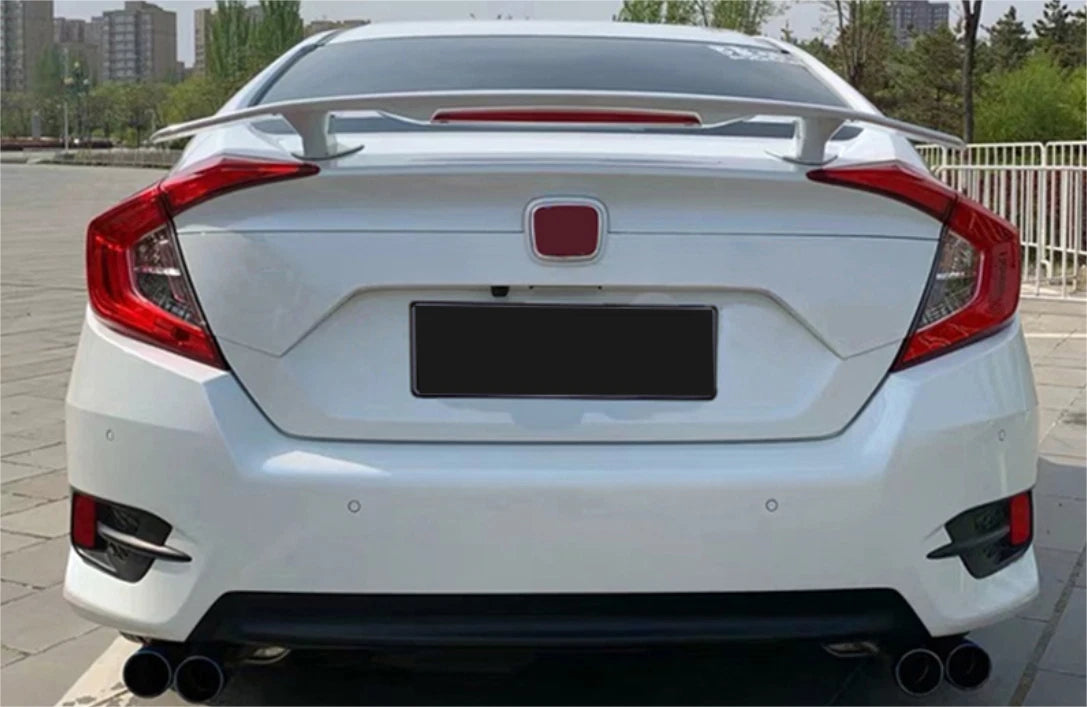 Rear Wing Spoiler Unpainted for Kia K5 Optima Sedan with Lights (2021-2023)
