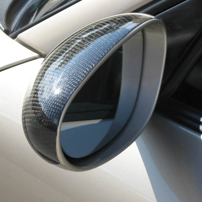 Real Carbon Fiber Stick-on Side Mirror Caps Cover for Porsche 911 996 1999-2004