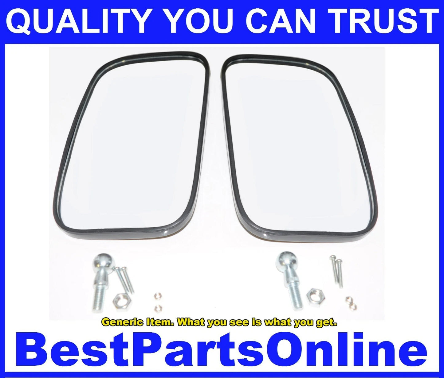 Rear View Mirror for ATV and Other Vehicles