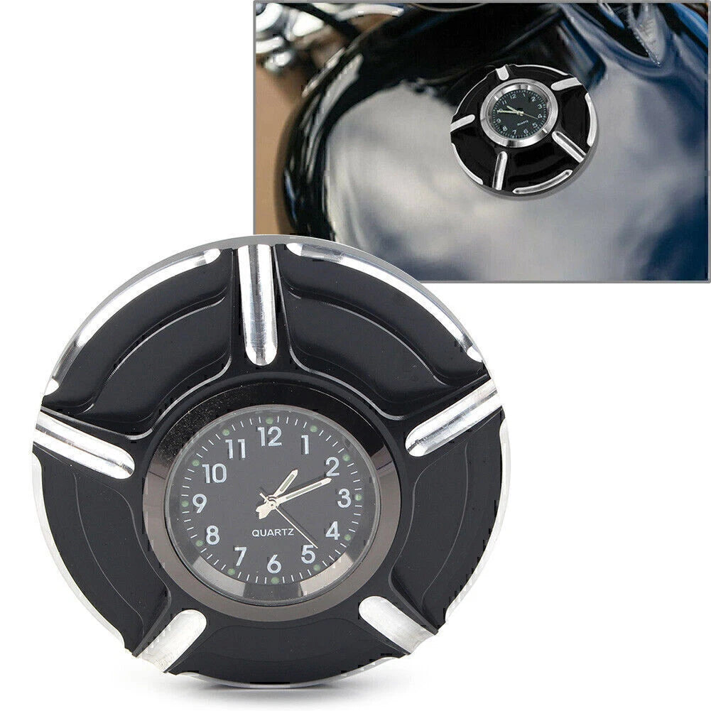 CNC Billet Aluminum Gas Cap Fuel Tank Cover for Harley