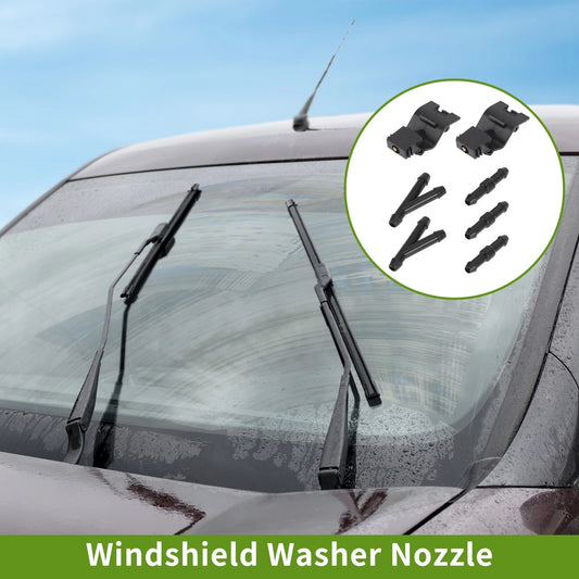 Windshield Washer Nozzle / 1 Set / Nozzle With Hose Connector for Toyota