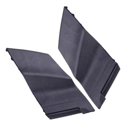 Front Windshield Wrap Corner Trim Wiper Covers for Toyota Yaris (2006-2011)