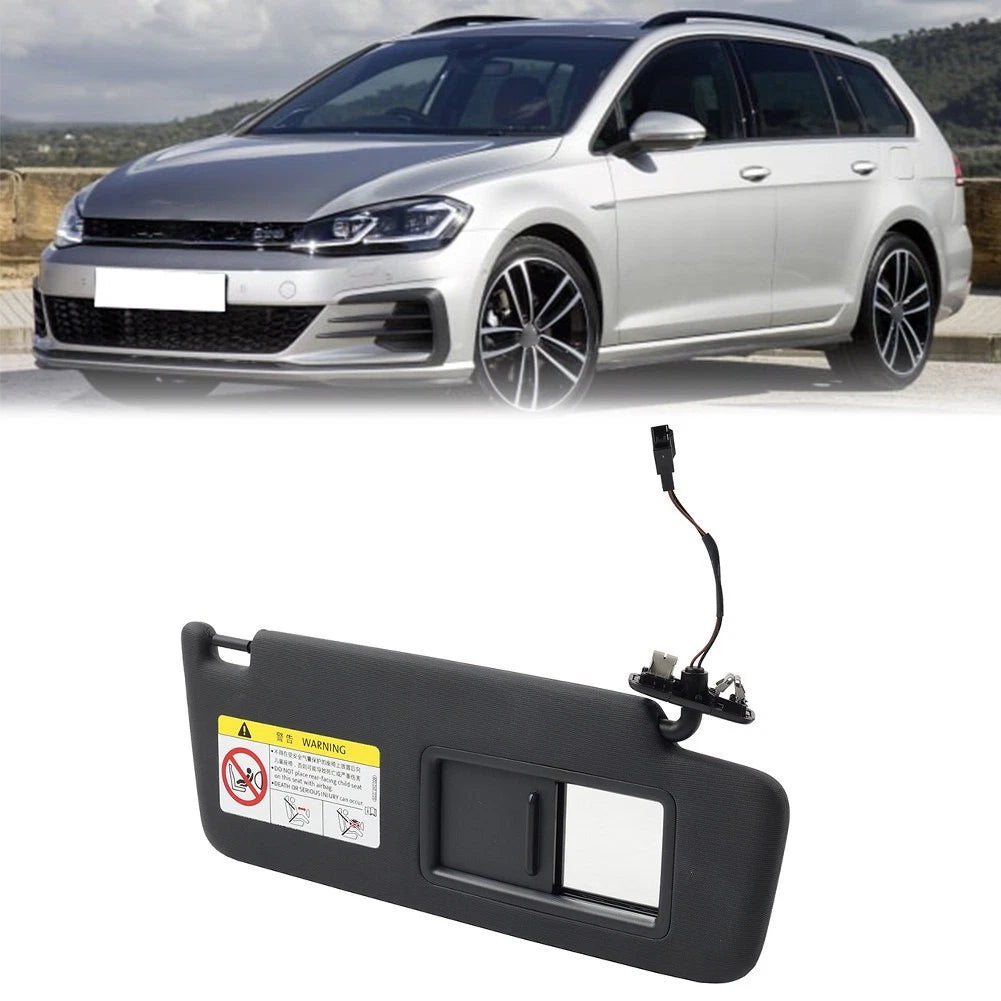 Sun Visor Panel Makeup Mirror for Volkswagen Golf Jetta Passat (2015-2023)