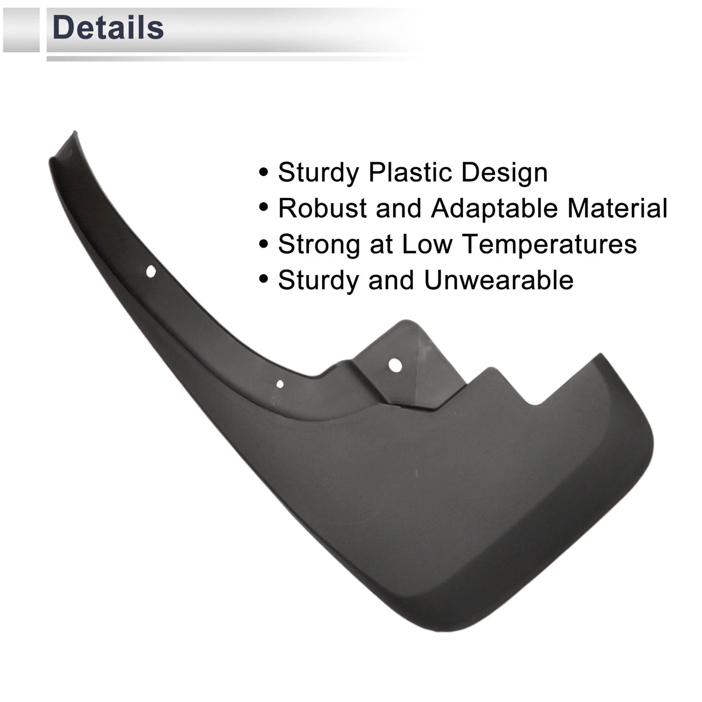 Mud Flaps Splash Guards 1 Set for Isuzu D-MAX (2021-2024)