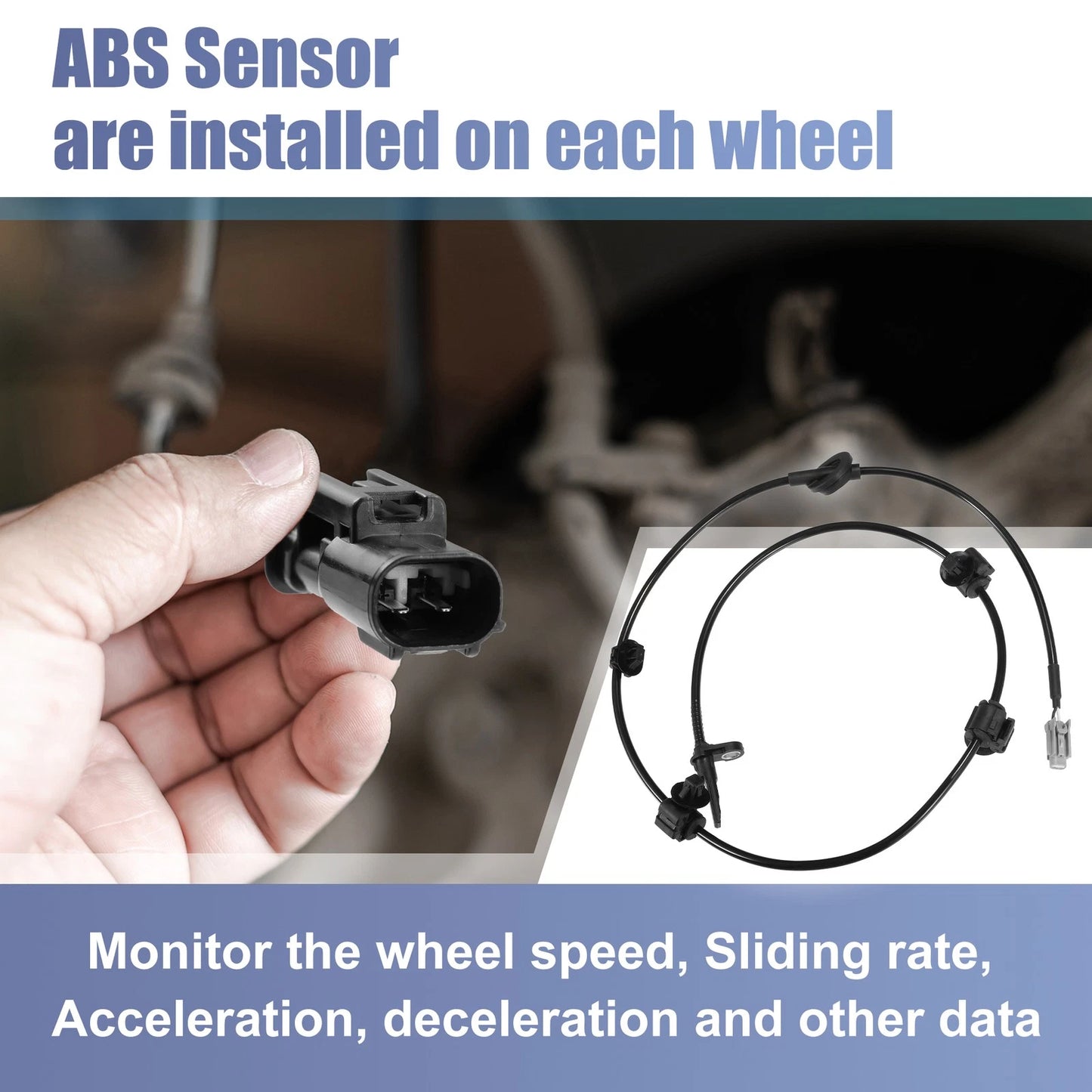 Rear Right ABS Wheel Speed Sensor for Subaru Crosstrek (2013-2023)