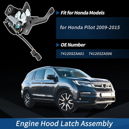 Hood Latch Assembly for Honda Pilot (2009-2015)