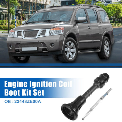 8 x Engine Ignition Coil Boot for Nissan NV2500 (2012-2016)