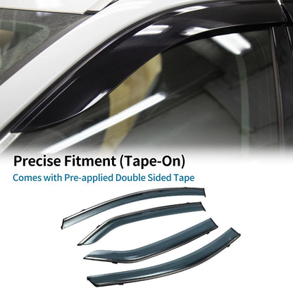 Window Deflectors  Side Vent Visors for Toyota Corolla (2014-2018)