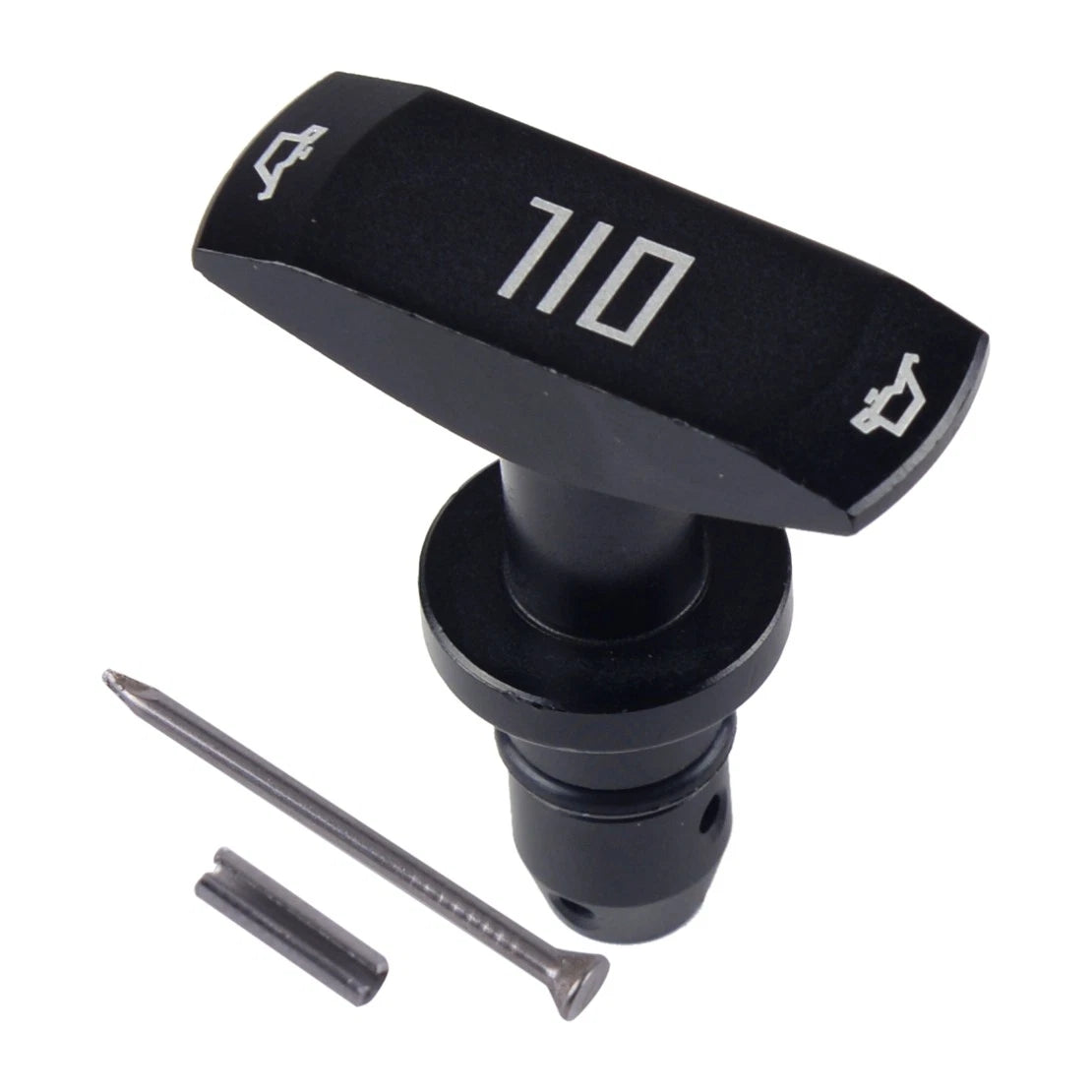 Red/Black Aluminum Billet Dipstick Handle for Ford Mustang GT 1999-2011