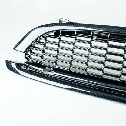 J Style Front Grille for Mini Cooper ONE R55 R56 R57 R58 R59 (2007-2009)
