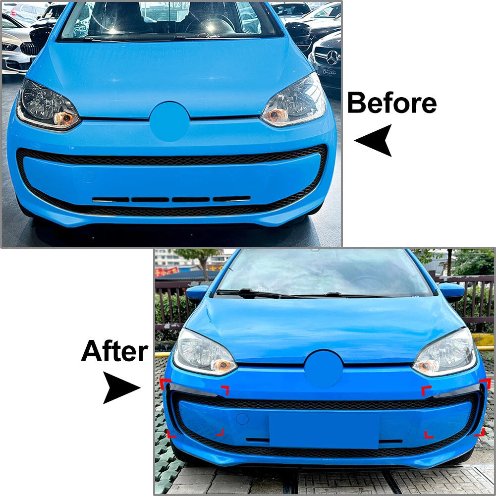 Front Bumper Side Splitters Spoiler for Volkswagen UP (2011-2015)