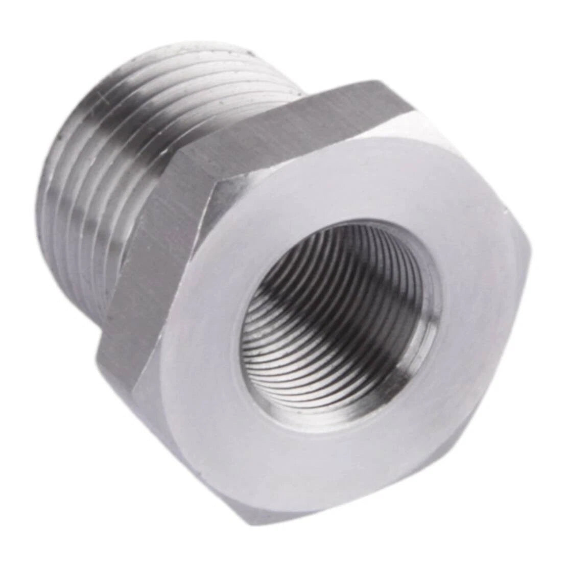 Stainless Steel Thread Adapter 1/2-28 to 3/4-16 for Car