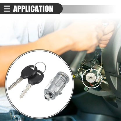 Ignition Switch Lock Cylinder with 2 Keys for Dodge Dakota