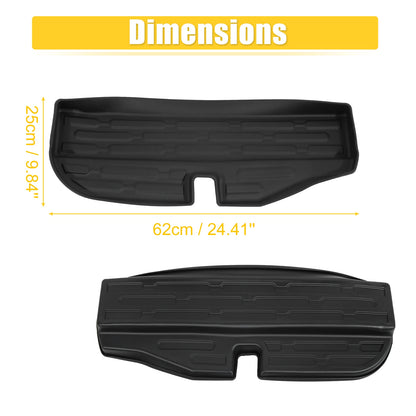Trunk Cargo Liner for Ford Bronco 2021-2022, Lower Boot Storage Liner, Black
