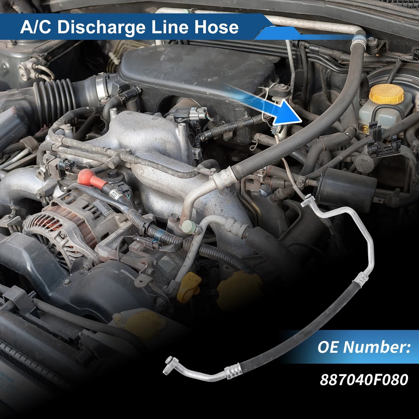 A/C Refrigerant Liquid Hose for Toyota Verso (2011-2016)