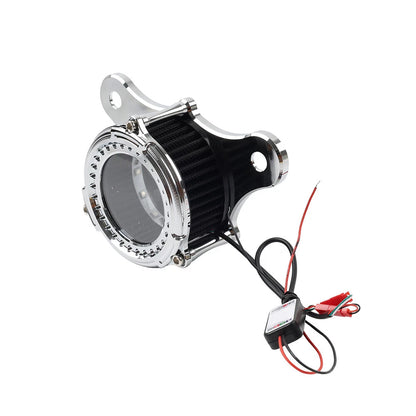 Chrome Air Filter Cleaner for Harley Touring Street Glide (2008-2016)