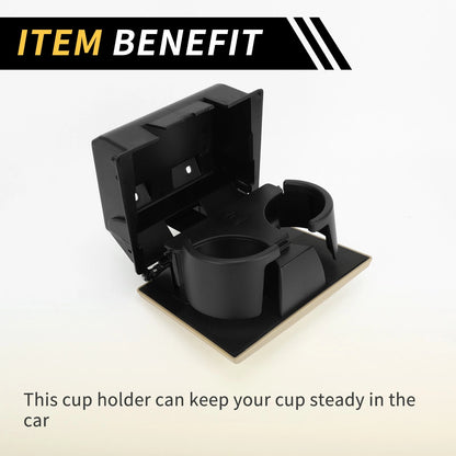 Dashboard Cup Holder Coin Holder for Ford F-250 F-350 F-450 F-550 (08-16)