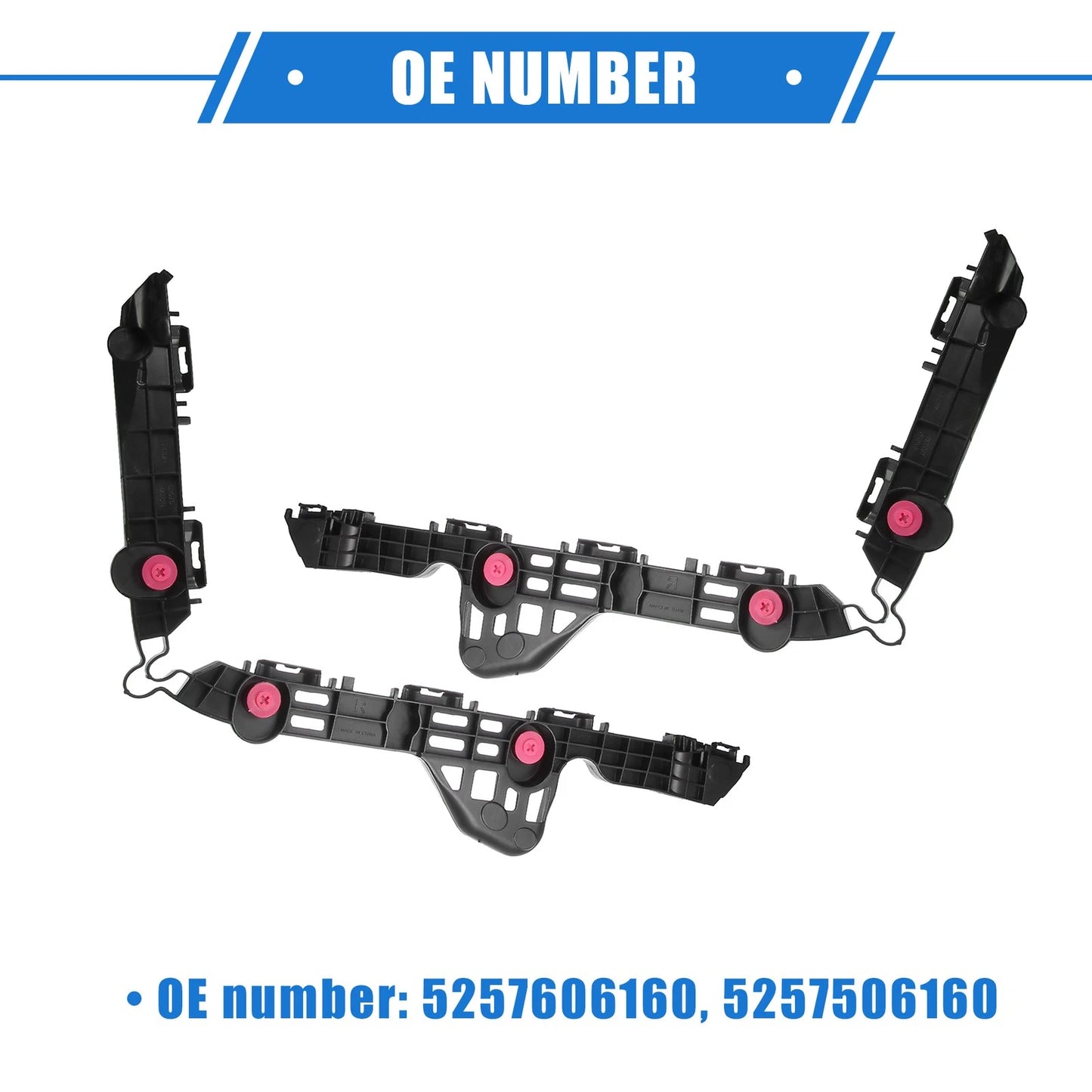 Rear Bumper Brackets for Toyota Camry (2018-2022)