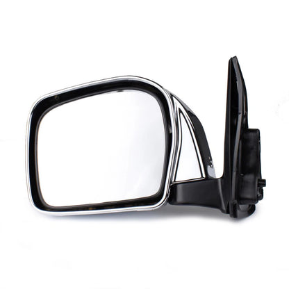 Side Mirror Manual Chrome LH Fits Toyota Hilux Tiger D4D MK4 Pickup 1998-04 D05