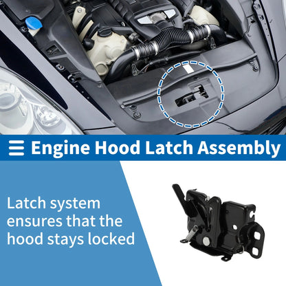 Hood Latch Assembly for Dodge Nitro (2007-2011) 1 Pcs