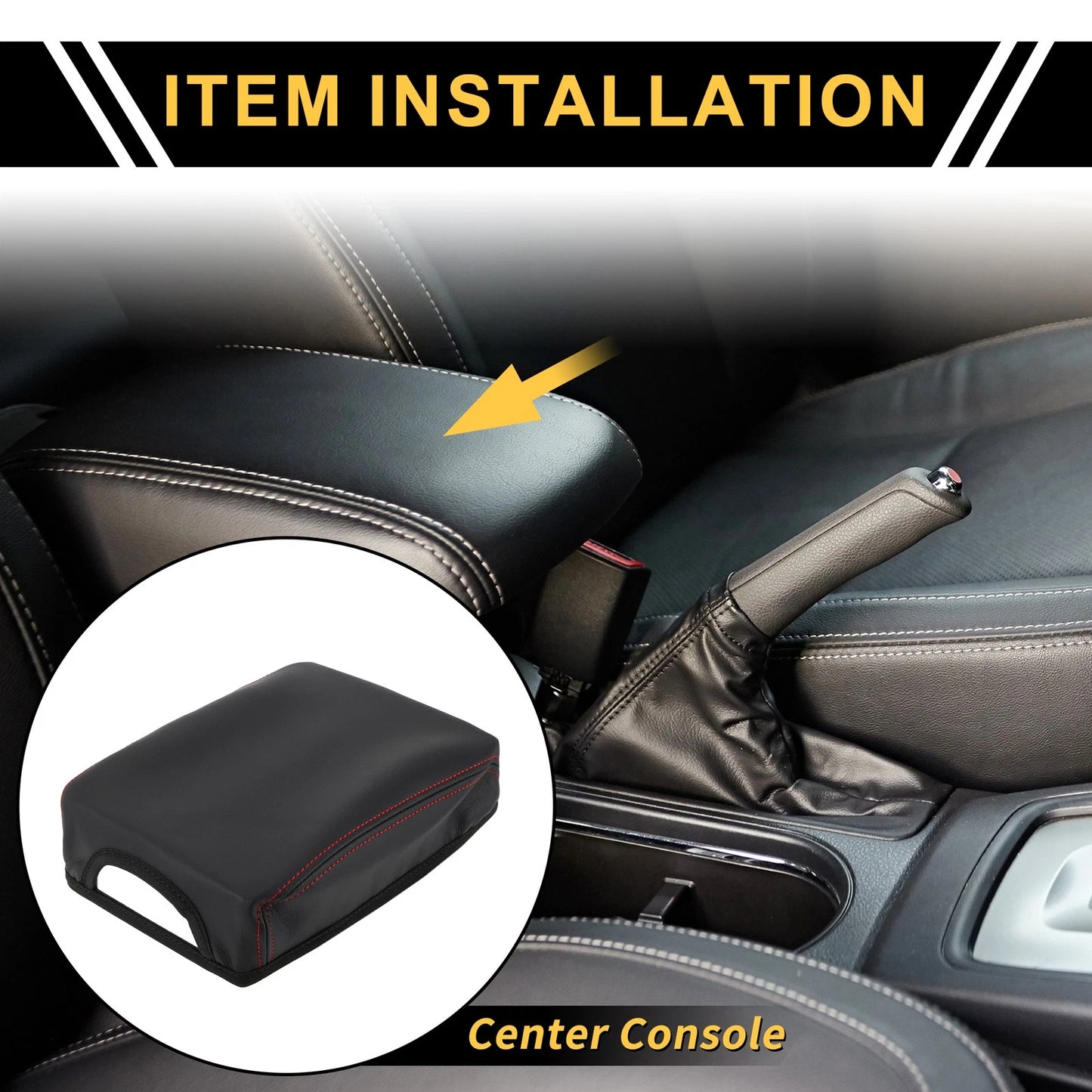 Center Console Lid Armrest Cover for Toyota Tacoma (2016–2020)