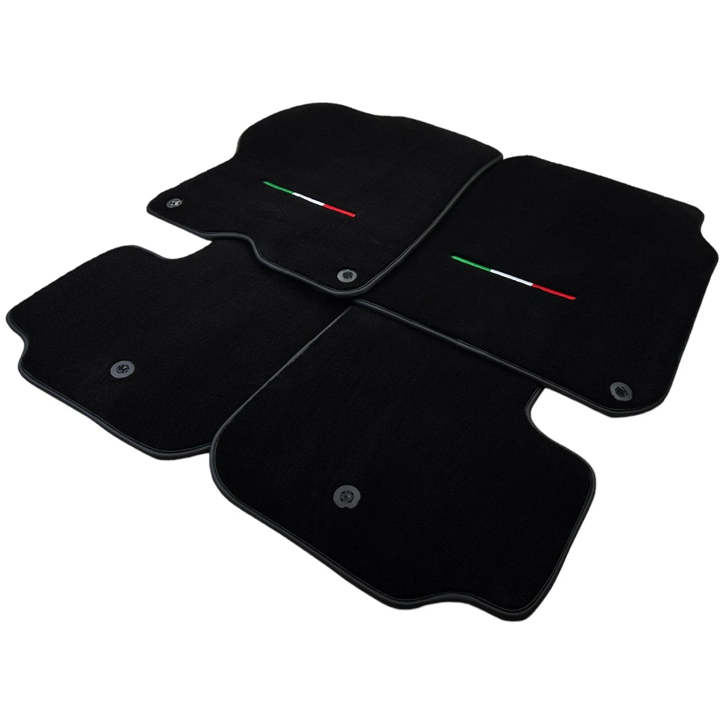 Black Floor Mats for Ferrari GTC4 Lusso (2016-2023) - AutoWin Brand
