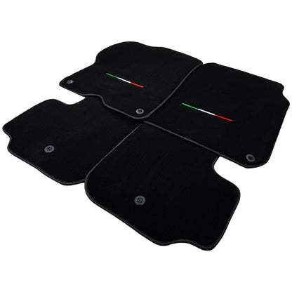 Black Floor Mats for Ferrari GTC4 Lusso (2016-2023) - AutoWin Brand