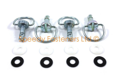 Cubierta Trasera de Rueda Fender Falda Dzus Fastener for Honda Insight