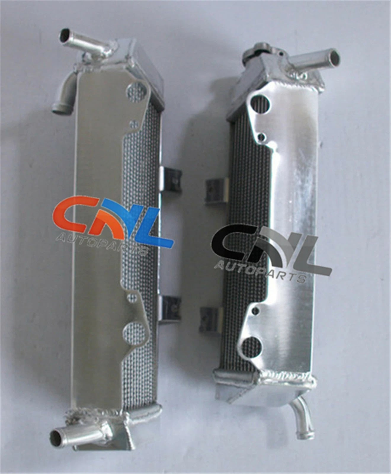 Aluminum Radiator & Blue Hoses for Honda CRF450X (2005-2016)