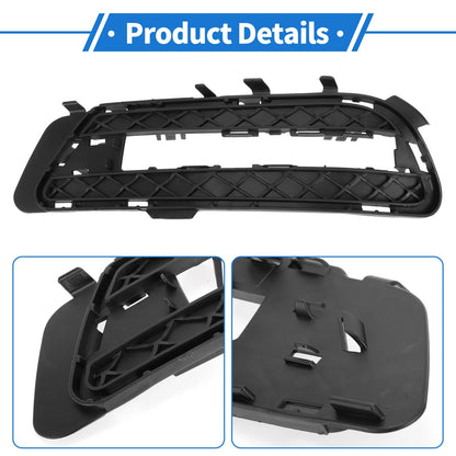 Front Left Fog Light Grill for Mercedes-Benz E350 (2009-2016) Black