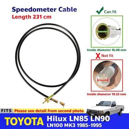Speedometer Cable Wire Fits 1989-1995 Toyota Hilux 5th LN80 LN85 Ute Truck