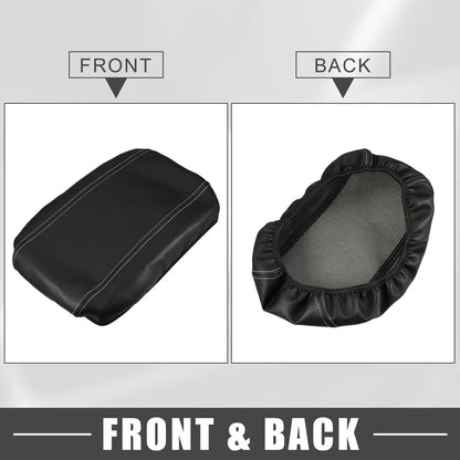 Car Center Console Armrest Cover for Toyota Venza (2021-2023) Black Gray