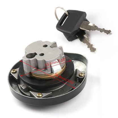 Fuel Tank Cap Lock for Yamaha XT660 XT660R XT660X SCR950 (2004-2011, 2014)