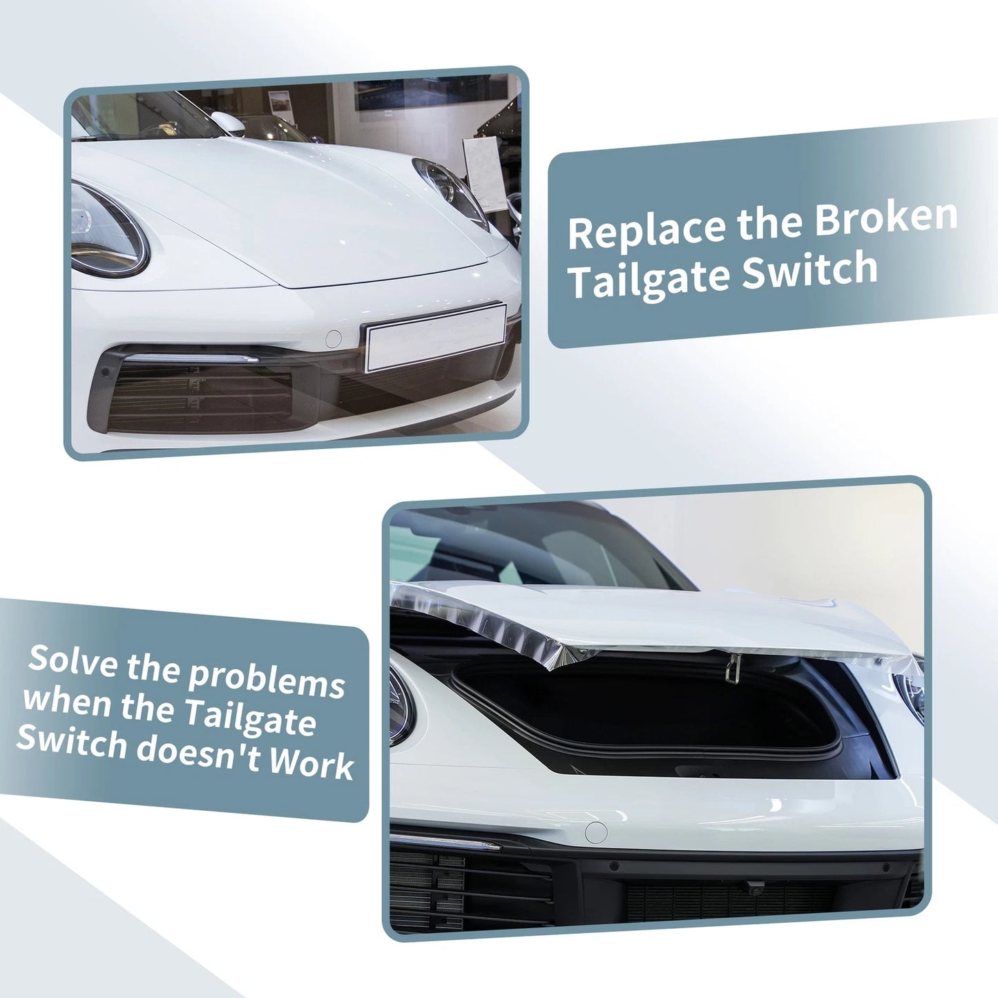 Hood Decklid Release Trunk Switch for Porsche 718 Boxster