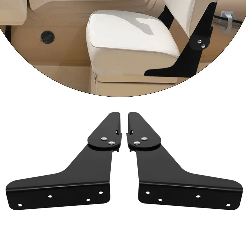 Boat Folding Seat Hinge Heavy Duty Marine Grade 120° Backrest Support
