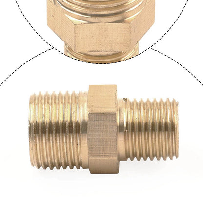Brass G 1/4" Male to G 3/8" Male Adapter Pipe Fitting for Various Models