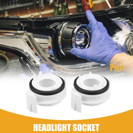 1x Pair LED Headlight Retainer Holder Socket for BMW E46