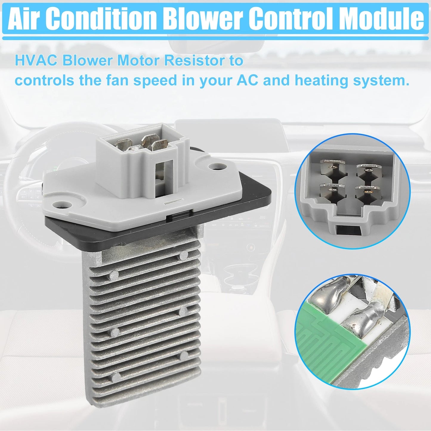 HVAC Blower Motor Resistor for Kia Optima (2001-2006)