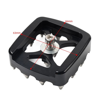 Brake Pedal Pad Cover for Harley Dyna Sportster XL883 Softail XG